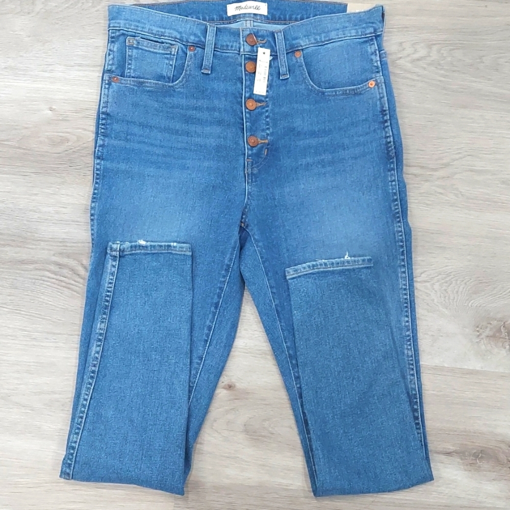 Madewell high-rise skinny jeans